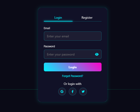 Auth Module Screenshot